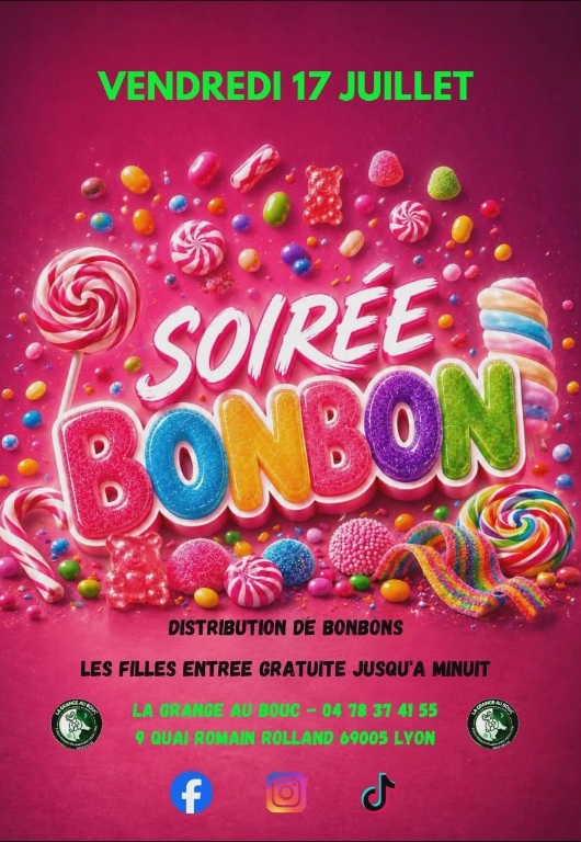 Soirée Bonbon — La Grange au Bouc