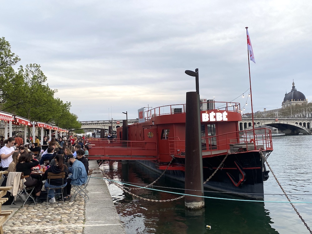 DJ Set sur les Berges — Bébé Lyon