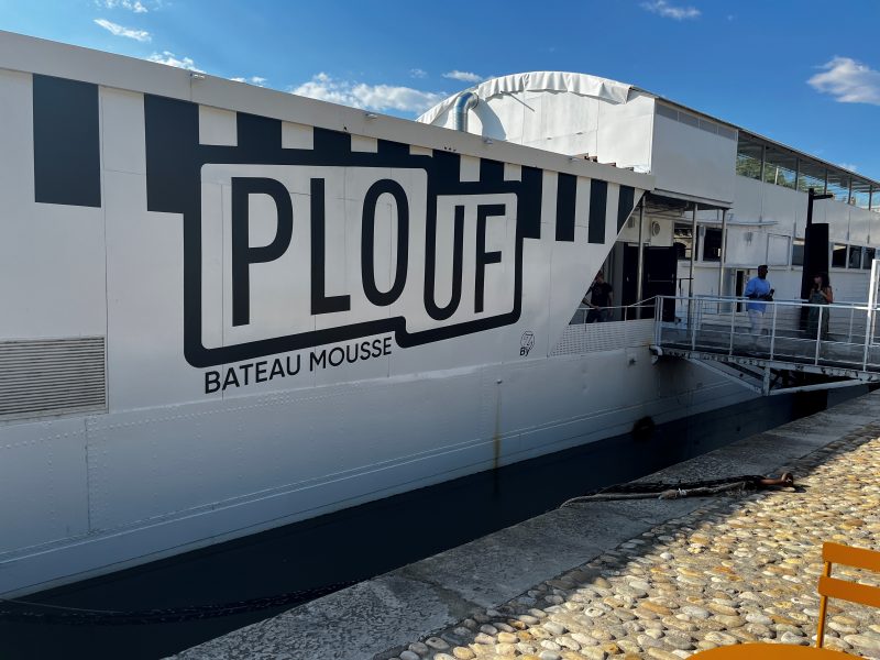 DJ Set sur la Péniche — Plouf
